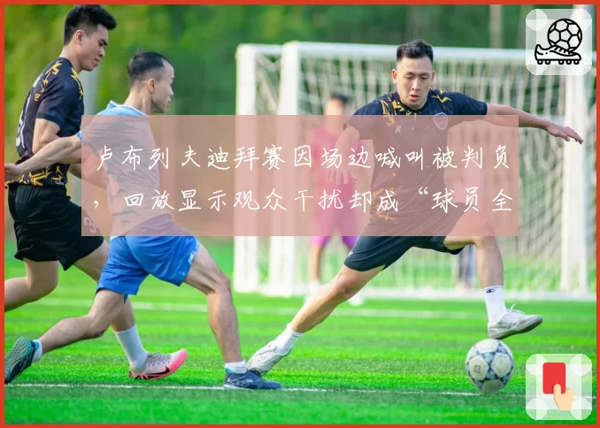 卢布列夫迪拜赛因场边喊叫被判负,回放显示观众干扰却成“球员全责”